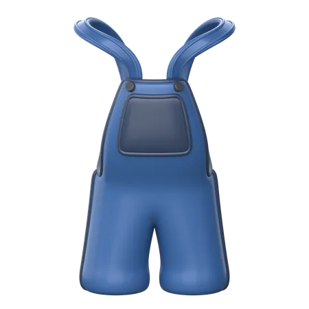 Dungarees  3D Icon