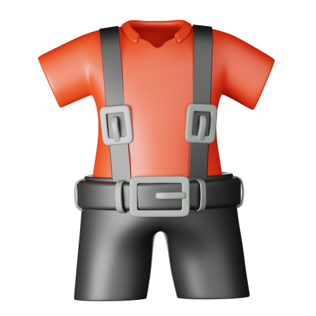 Dungarees  3D Icon