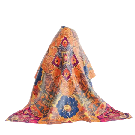 Dupatta  3D Icon