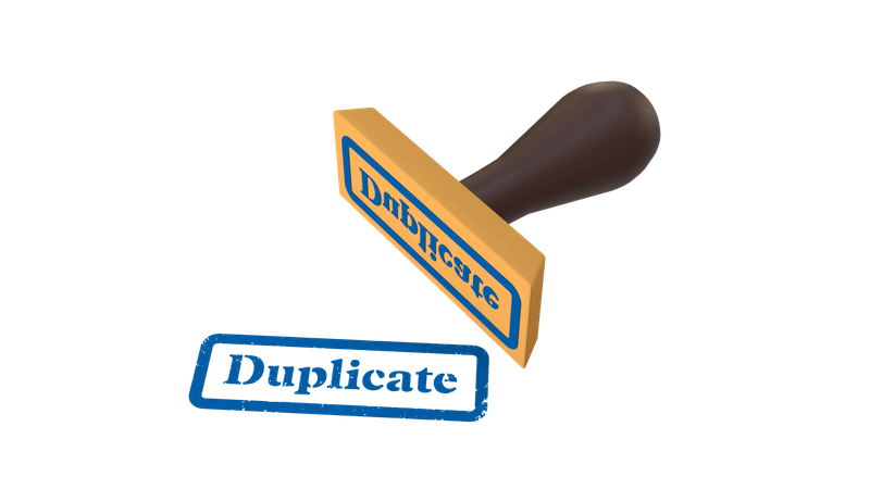 Duplicate  3D Icon