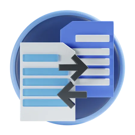 Duplicate file  3D Icon