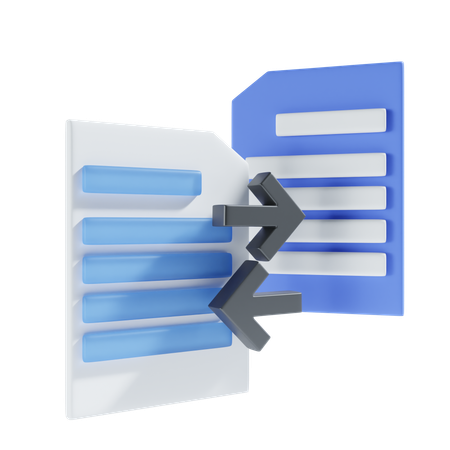 Duplicate file  3D Icon