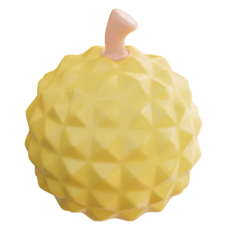 3 D Illustration Durian 3D Icon