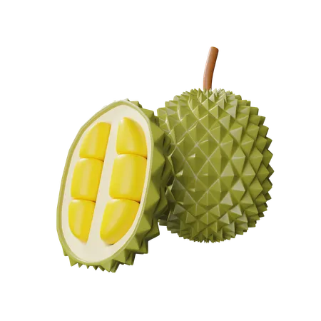 Durian  3D Icon