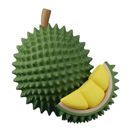 Durian 3d icon  3D Icon