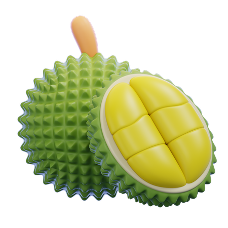 Durian  3D Icon