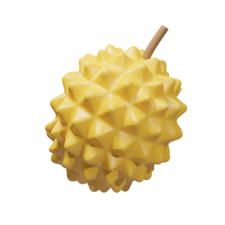 Durian  3D Illustration