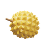 durian fruit 3d logo