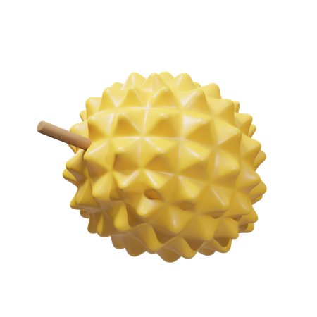 Durian Frucht  3D Illustration