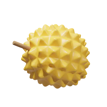 Durian Frucht  3D Illustration