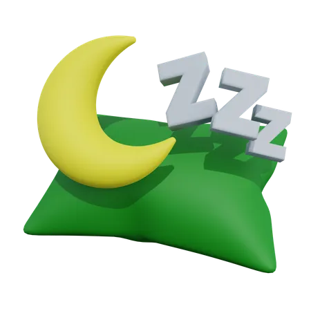 Durmiendo  3D Icon