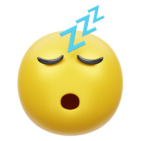 Emoji durmiendo  3D Emoji