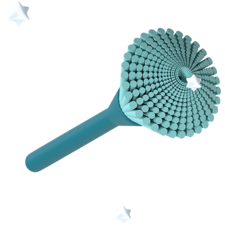 Dust Brush  3D Icon