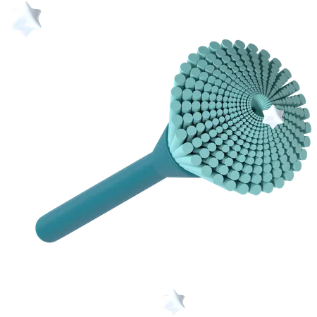 Dust Brush  3D Icon