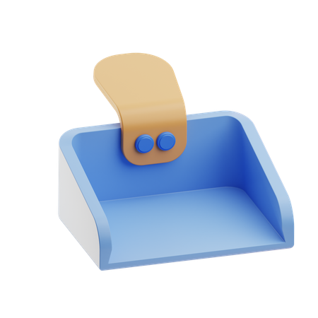 Dust Pan  3D Icon