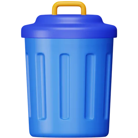 Dustbin  3D Icon