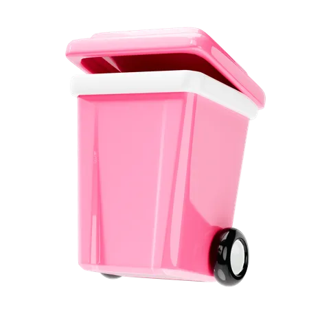 Dustbin  3D Icon