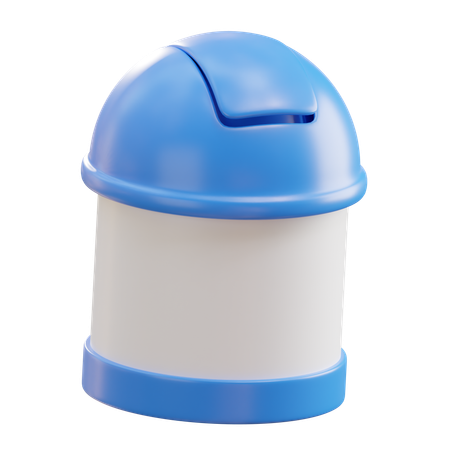 Dustbin  3D Icon