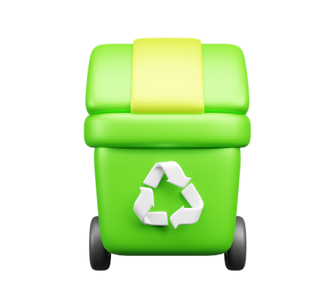 Dustbin  3D Icon