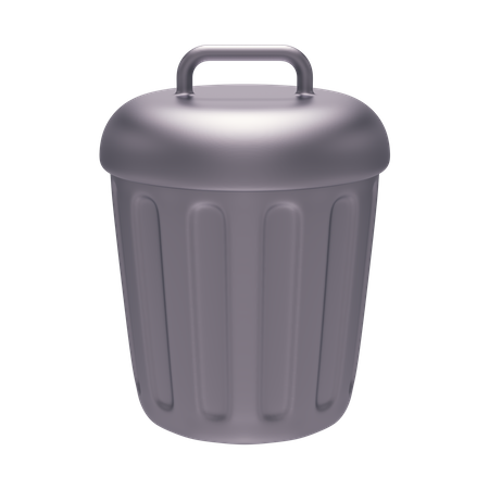 Dustbin  3D Icon