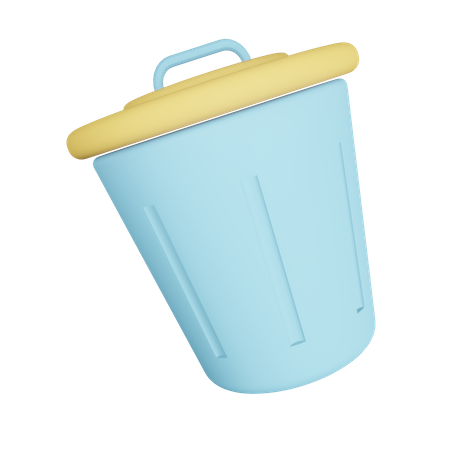 Dustbin  3D Icon