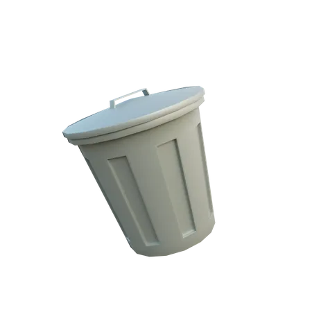 Dustbin  3D Illustration