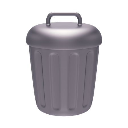 Dustbin  3D Illustration