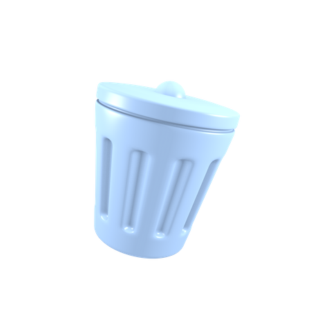 Dustbin 3D Illustration