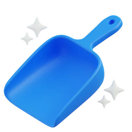 Dustpan Garbage  3D Icon