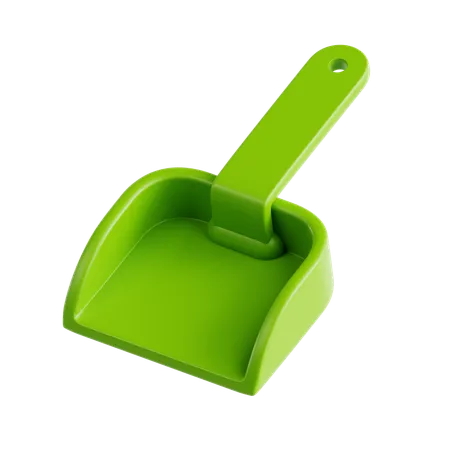 Dustpan Garbage  3D Icon