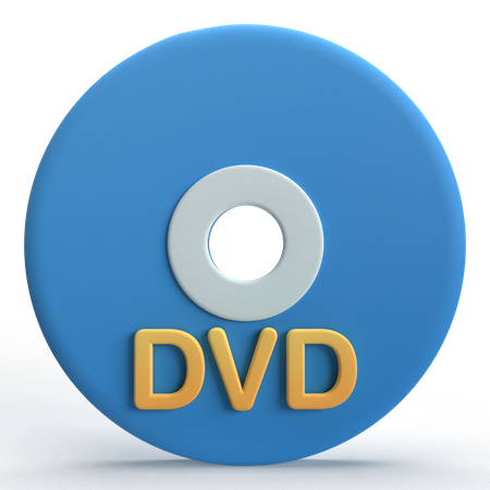 DVD  3D Icon