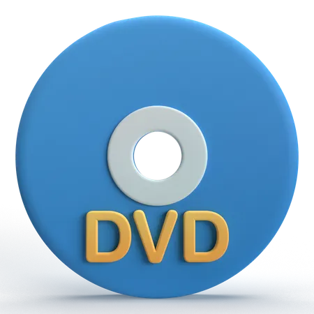 DVD  3D Icon