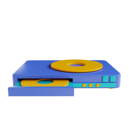 Dvd Player  3D Icon