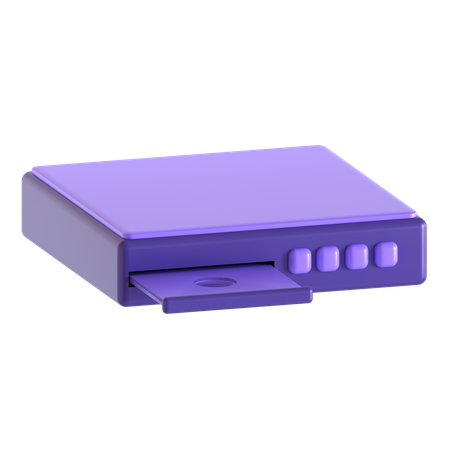 Dvd Player  3D Icon