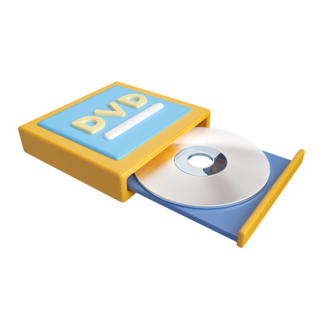 DVD Rom  3D Icon