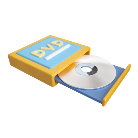 DVD Rom  3D Icon