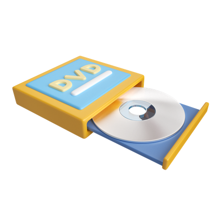DVD Rom  3D Icon