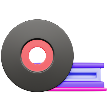 Dvdplayer  3D Icon