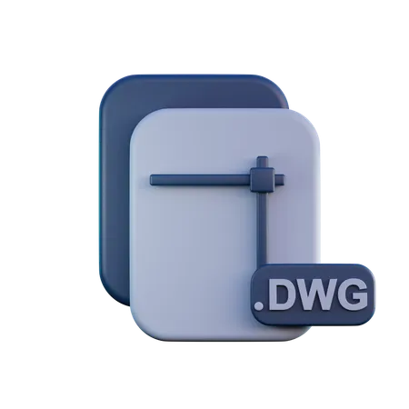 Dwg File  3D Icon