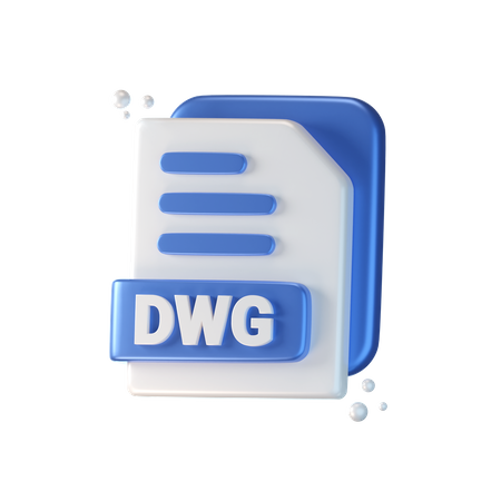 Dwg File  3D Icon