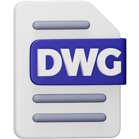 Dwg File  3D Icon