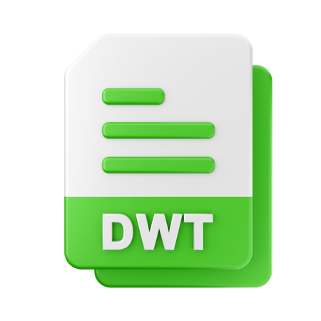 DWT File  3D Icon