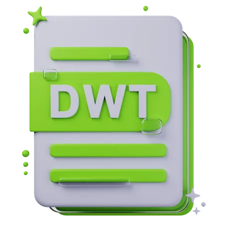 DWT File  3D Icon