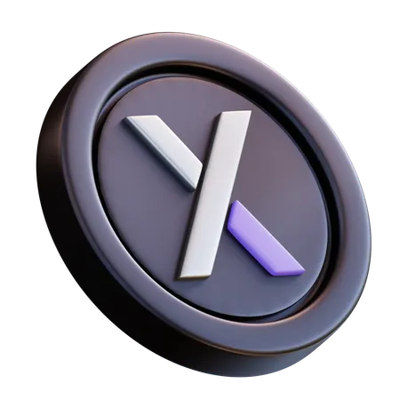 Dydx  3D Icon