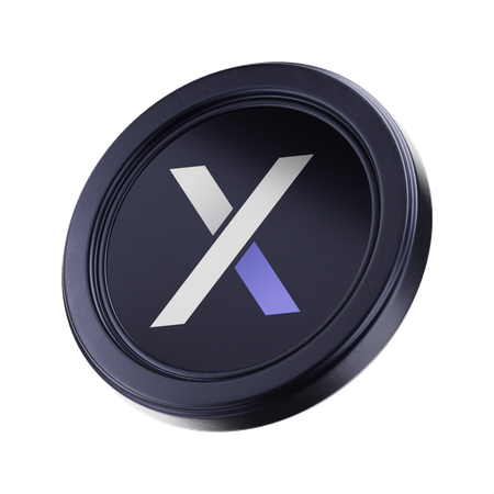 Dydx  3D Icon