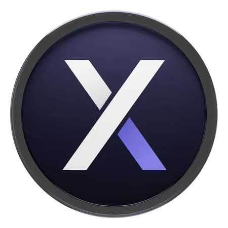 Dydx  3D Icon