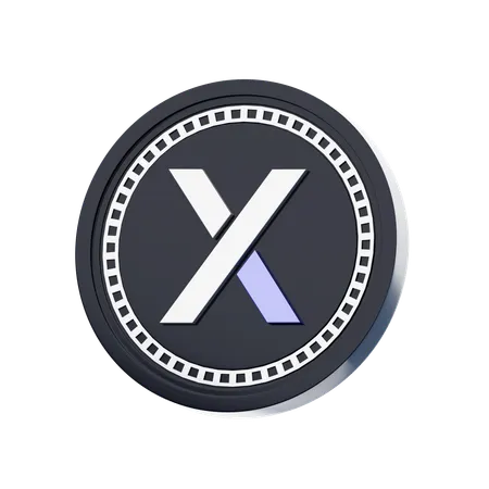 DYdX  3D Icon