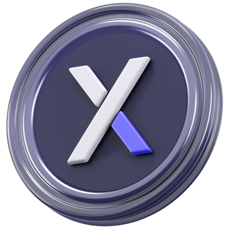 DYdX  3D Icon