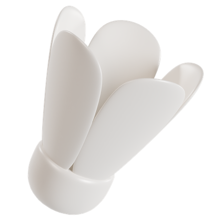 Dynamic Badminton Action  3D Icon