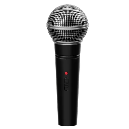 Dynamic Microphone  3D Icon